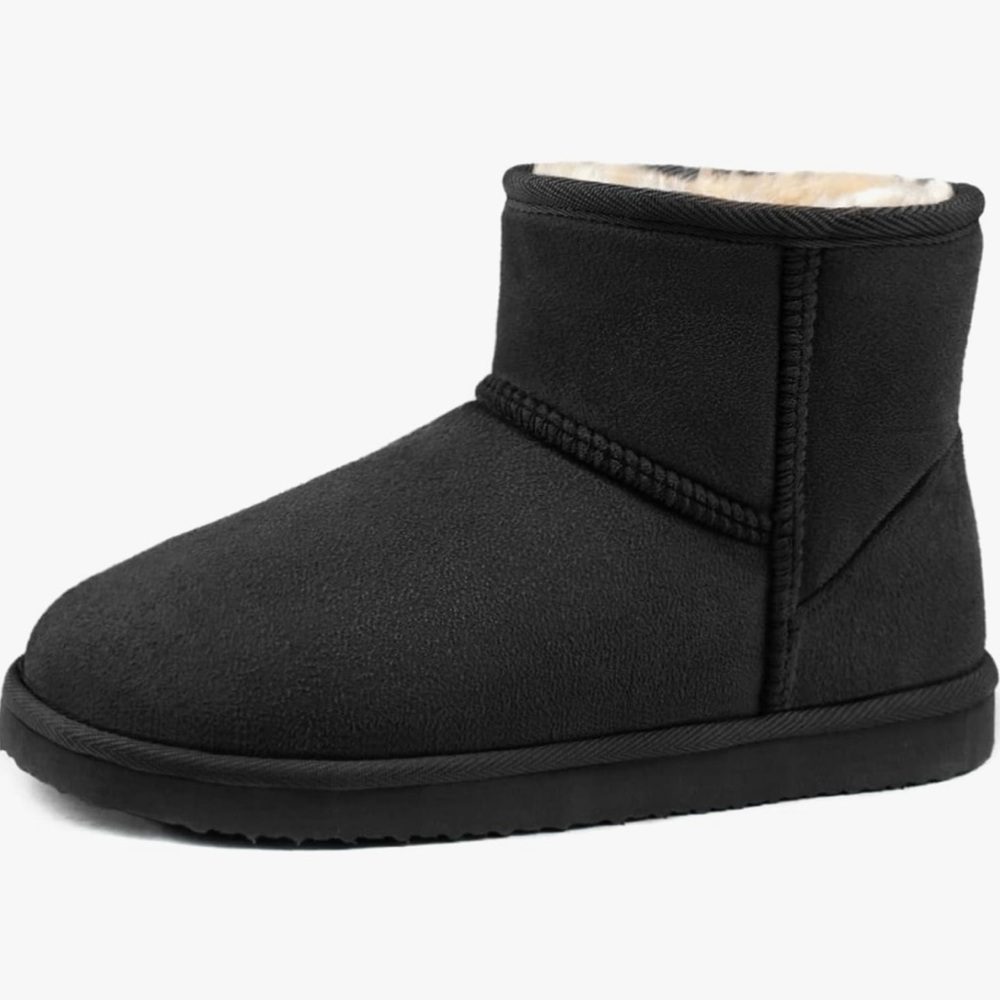 Black Suede Ankle Boots
